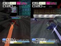 une photo d'Ã©cran de Wip3out sur Sony Playstation